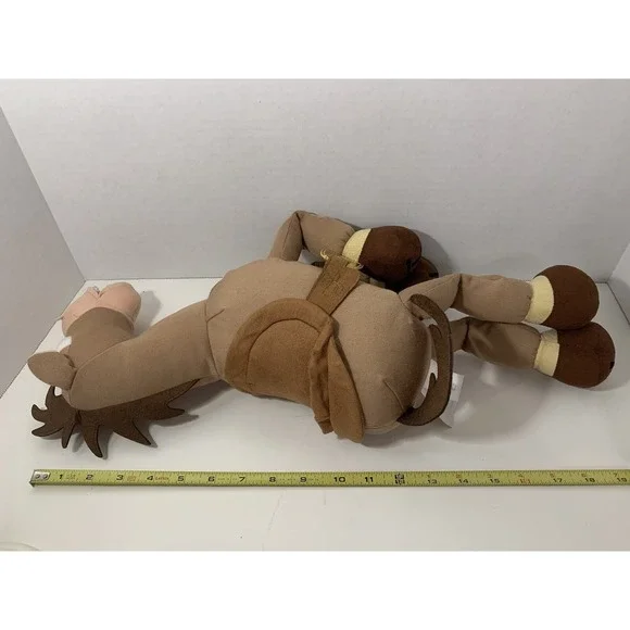 Disney Store plush Bullseye Toy Story horse floppy brown stuffed animal - Picture 3 of 3